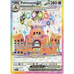 Palossand ex 221 Ultra rare Ingles