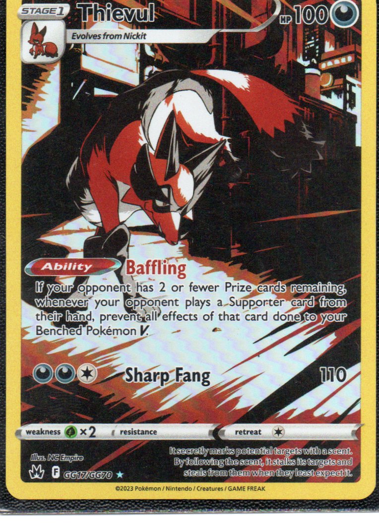 Thievul GG17 Ultra rare Ingles