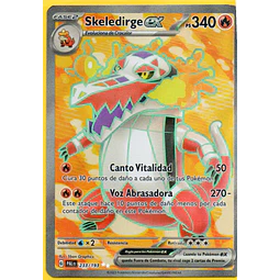 Skeledirge ex 233 Ultra rare Español