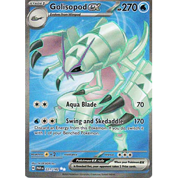 Golisopod ex 221 Ultra rare Ingles