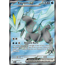 Kyurem ex 157 Ultra rare Ingles