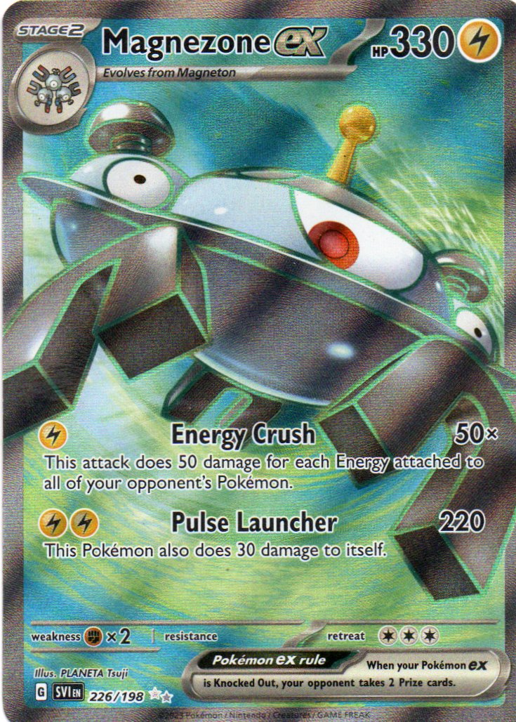 Magnezone ex 226 Ultra rare Ingles