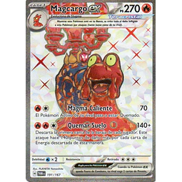 Magcargo ex 191 Ultra rare Español