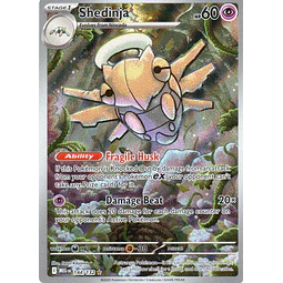 Shedinja 144 Illustration rare Ingles