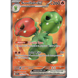 Scovillain ex 216 Ultra rare Ingles