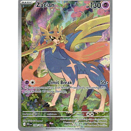 Zacian 100 Illustration rare Ingles