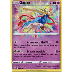 Zacian 82 Amazing rare Español