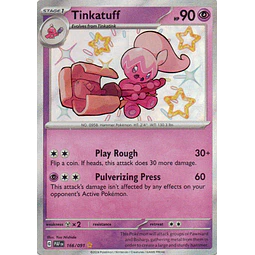 Tinkatuff 166 Shiny rare Ingles