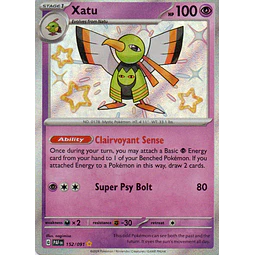 Xatu 152 Shiny rare Ingles