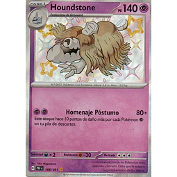 Houndstone 168 Shiny rare Español