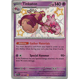 Tinkaton 167 Shiny rare Ingles
