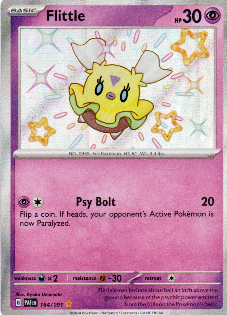 Flittle 164 Shiny rare Ingles