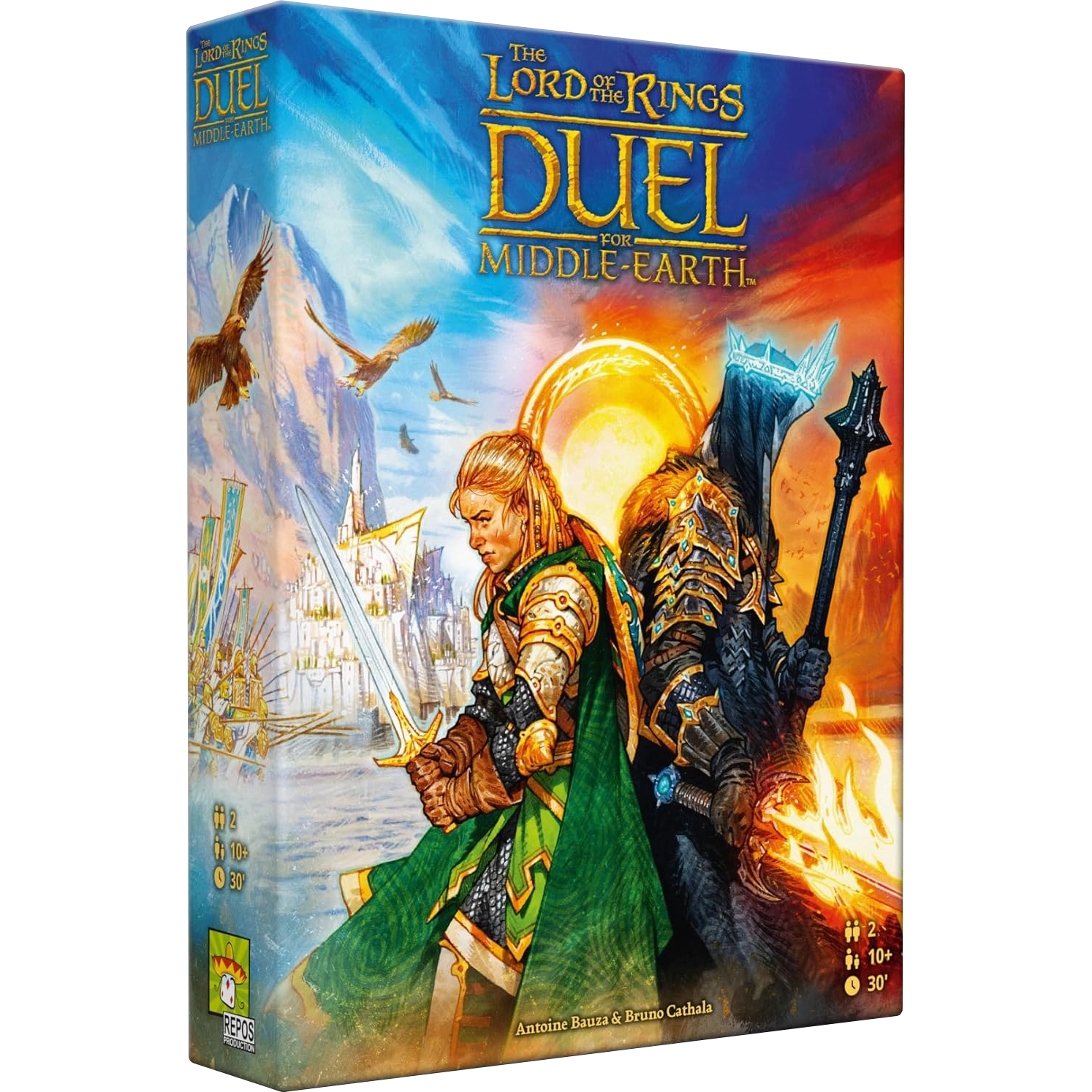 El Señor de los Anillos el Duelo por la Tierra - Juego de Mesa