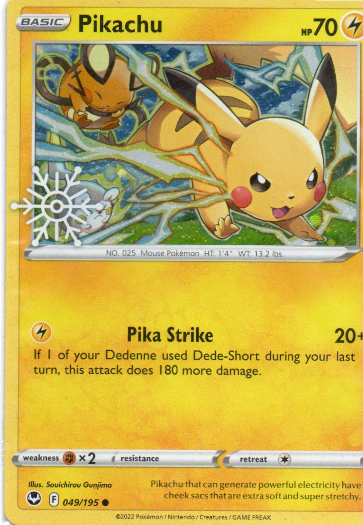 Pikachu 49 ingles commun