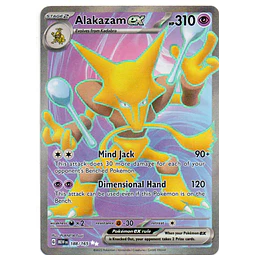 Alakazam ex 188 ingles ultra rare