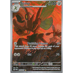 Scizor 205 ingles Illustration rare