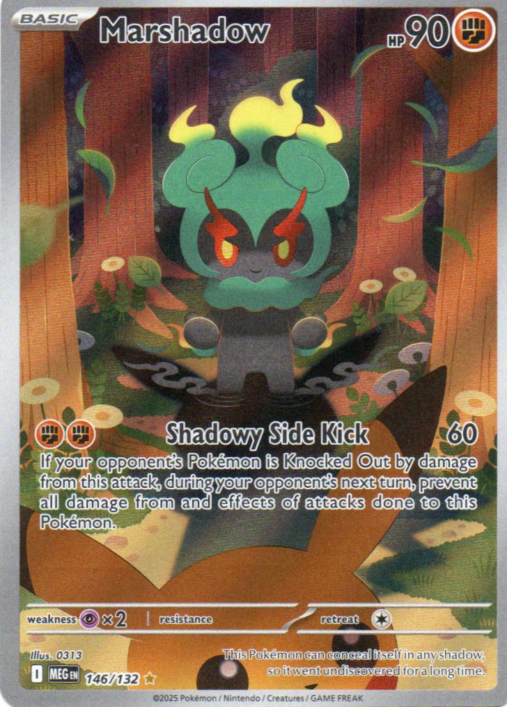 Marshadow 146 ingles Illustration rare