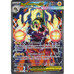 Mega Eelektross 278 ingles Illustration rare