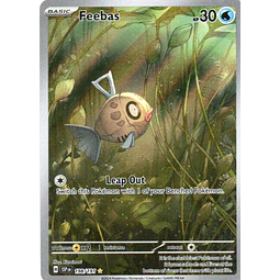 Feebas 198 ingles Illustration rare