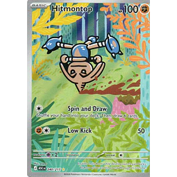 Hitmontop 240 ingles Illustration rare