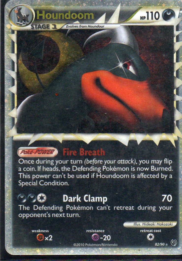 Houndoom 82 Ingles Ultra rare