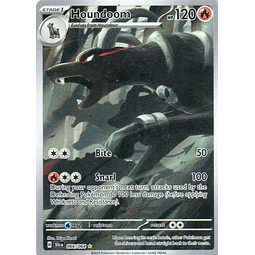Houndoom 66 ingles Illustration rare