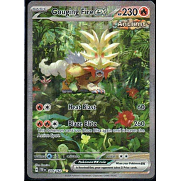 Gouging Fire ex 204 ingles special Illustartion rare