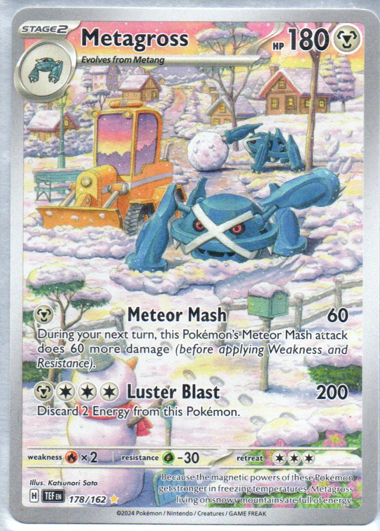 Metagross 178 ingles special Illustartion rare