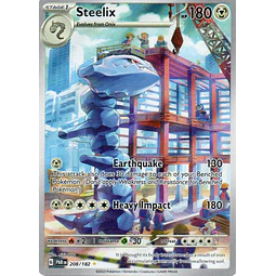 Steelix 208 ingles Illustration rare