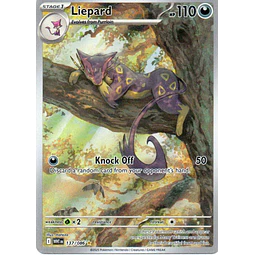 Liepard 137 ingles Illustration rare