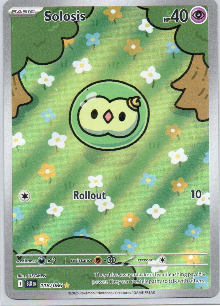 Solosis 118 ingles Illustration rare