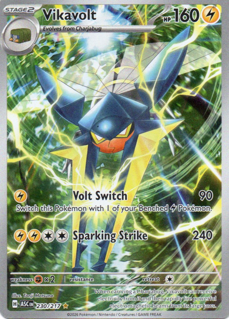 Vikavolt 230 ingles Illustration rare