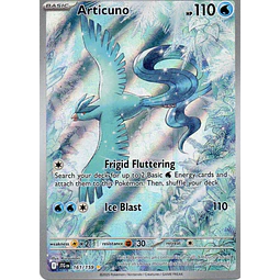 Articuno 161 ingles Illustration rare