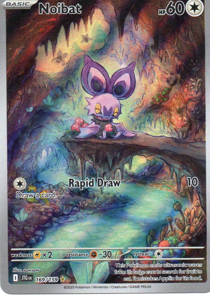 Noibat 169 ingles Illustration rare