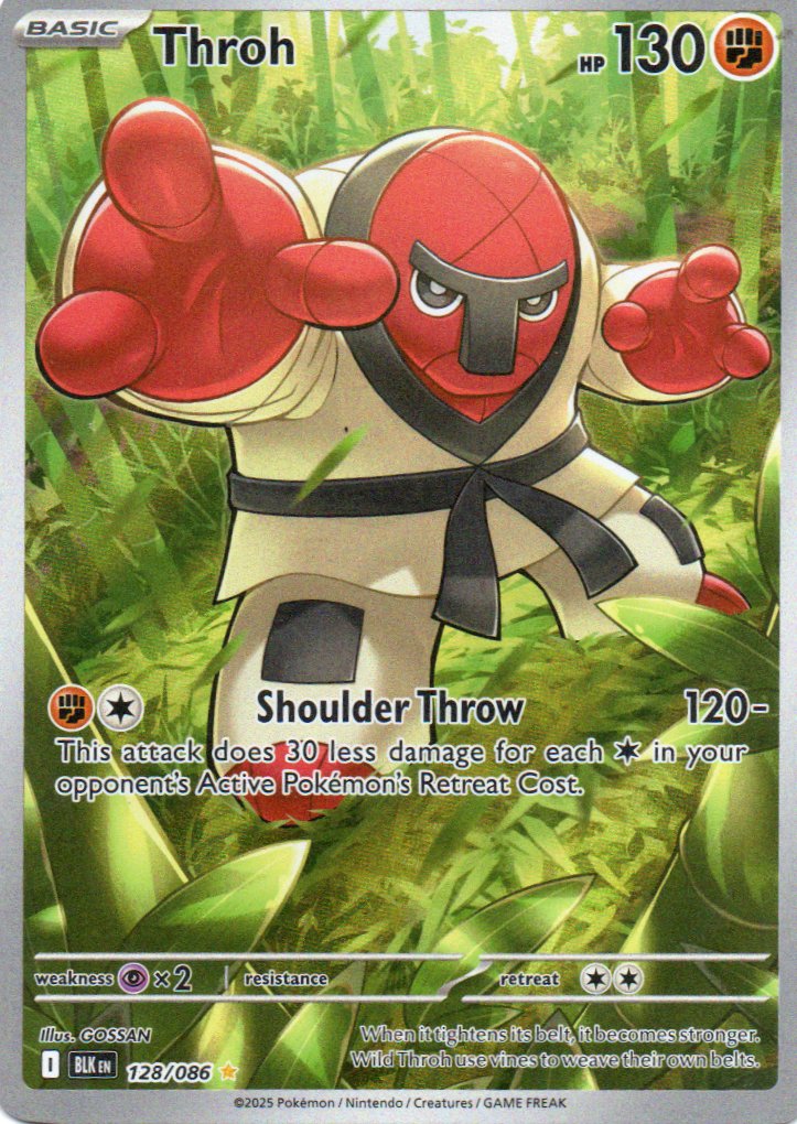 Throh 128 ingles Illustration rare