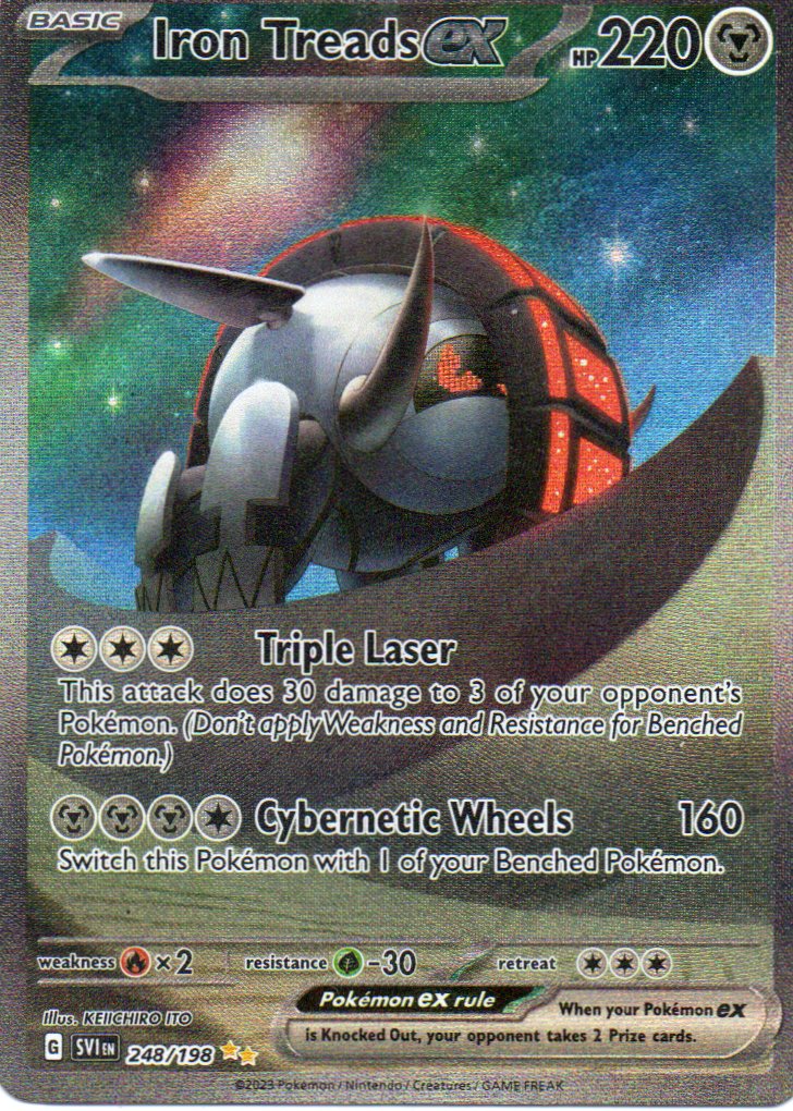Iron Treads ex 248 ingles special Illustartion rare