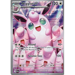 Wigglytuff 105 ingles Illustration rare