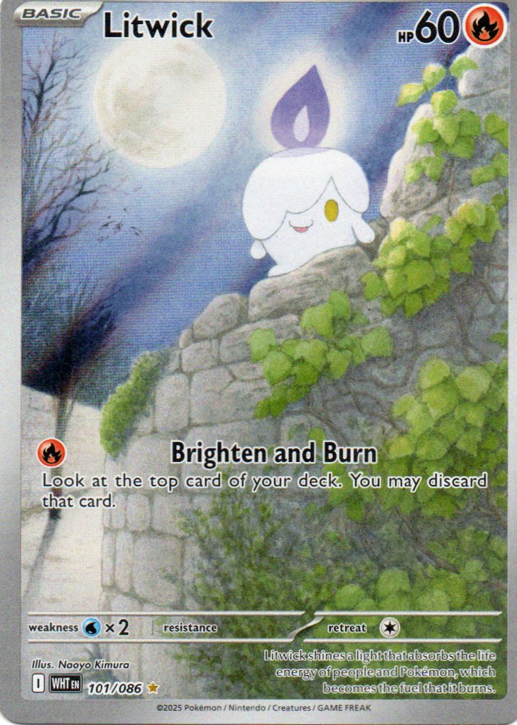 Litwick 101 ingles Illustration rare