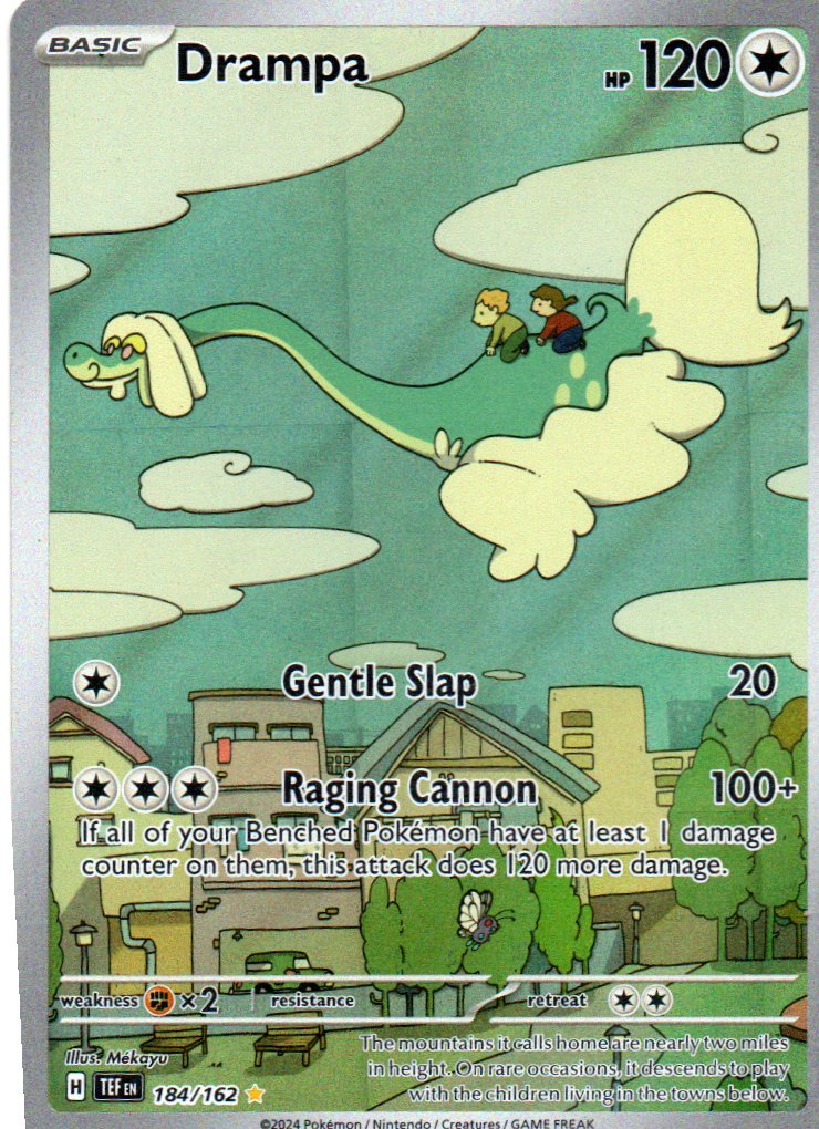 Drampa 184 ingles Illustration rare