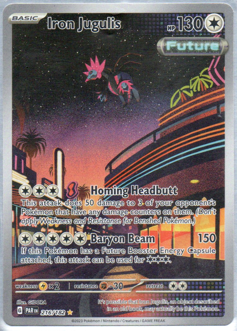 Iron Jugulis 216 ingles Illustration rare