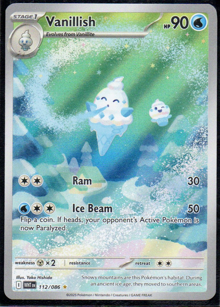 Vanillish 112 ingles Illustration rare