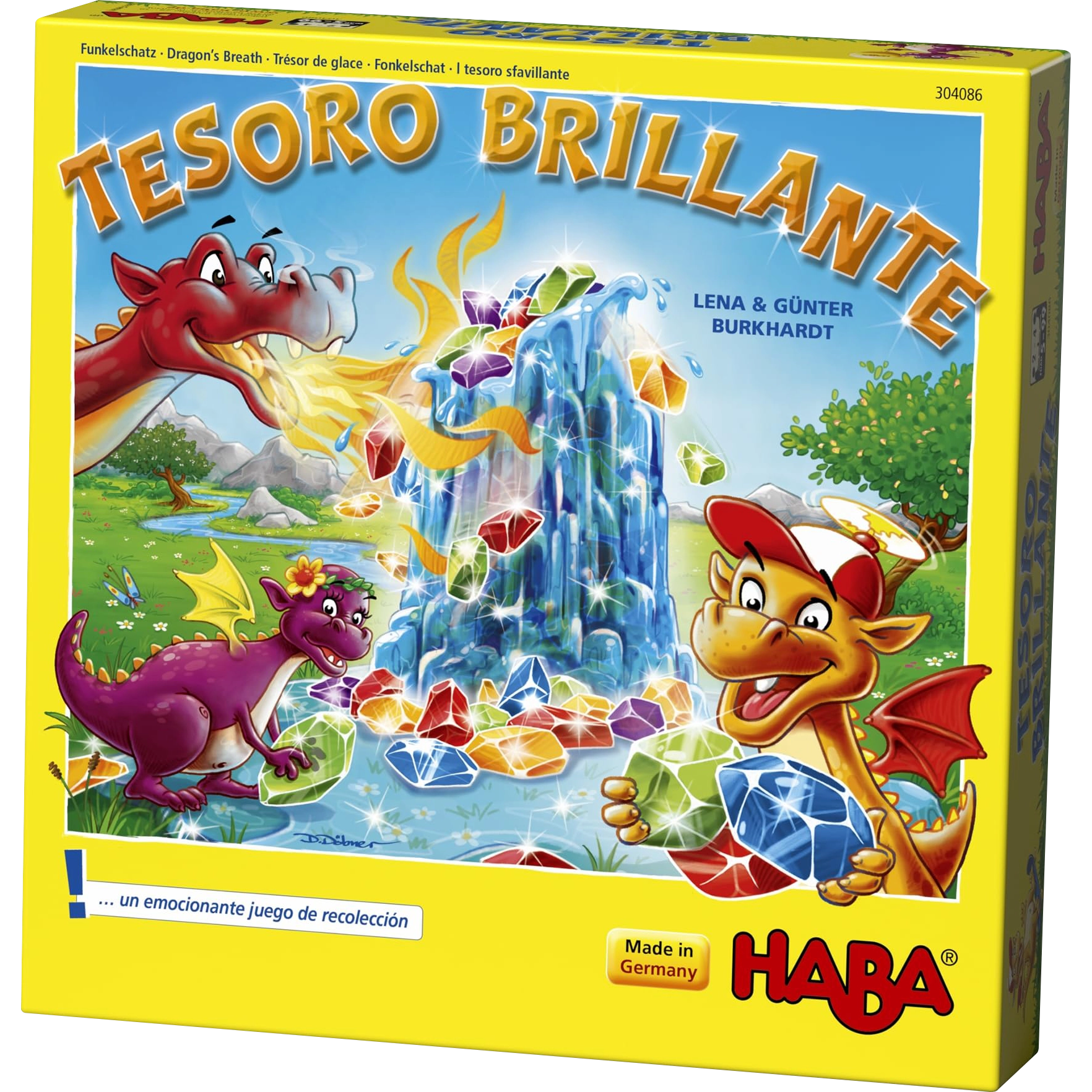 Tesoro Brillante/Dragon's Breath - Juego de Mesa