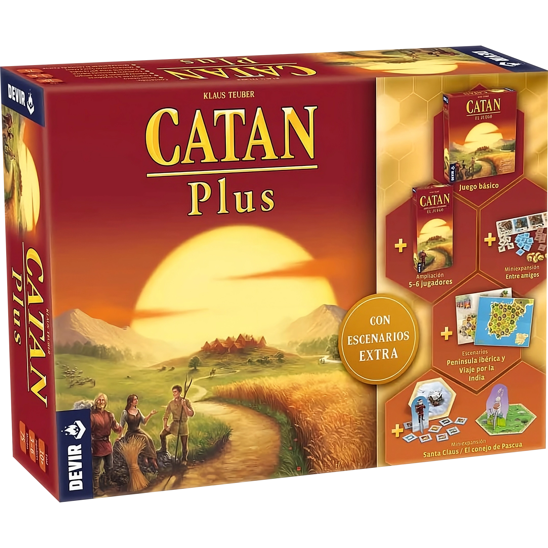 Catan Plus - Juego de Mesa