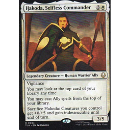 Hadoka, Selfless Commander Rare TLA 23