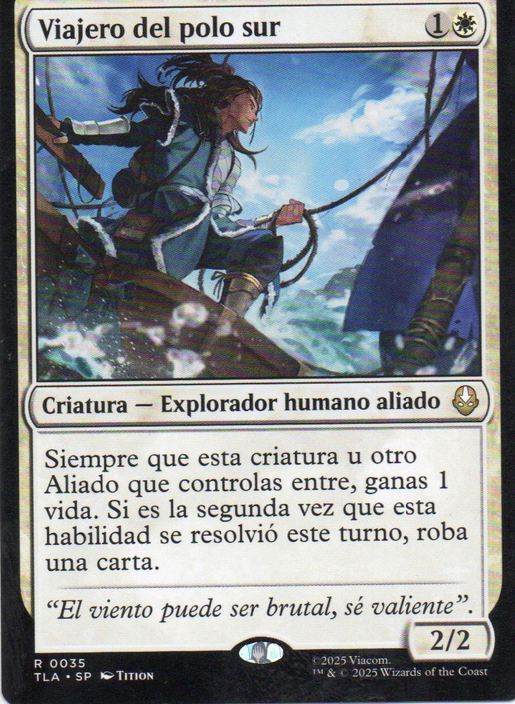 Viajero del polo sur Rare TLA 35