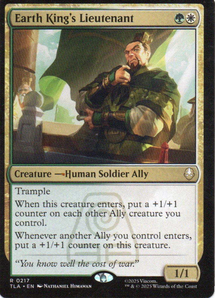 Earth King's Lieutenant Rare TLA 217