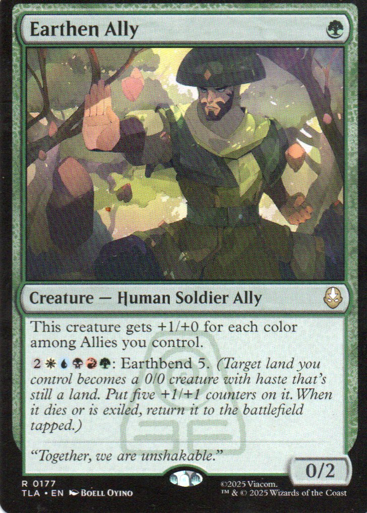 Earthen Ally Rare TLA 177