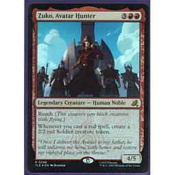 Zuko, Avatar Hunter Rare Foil TLE 246
