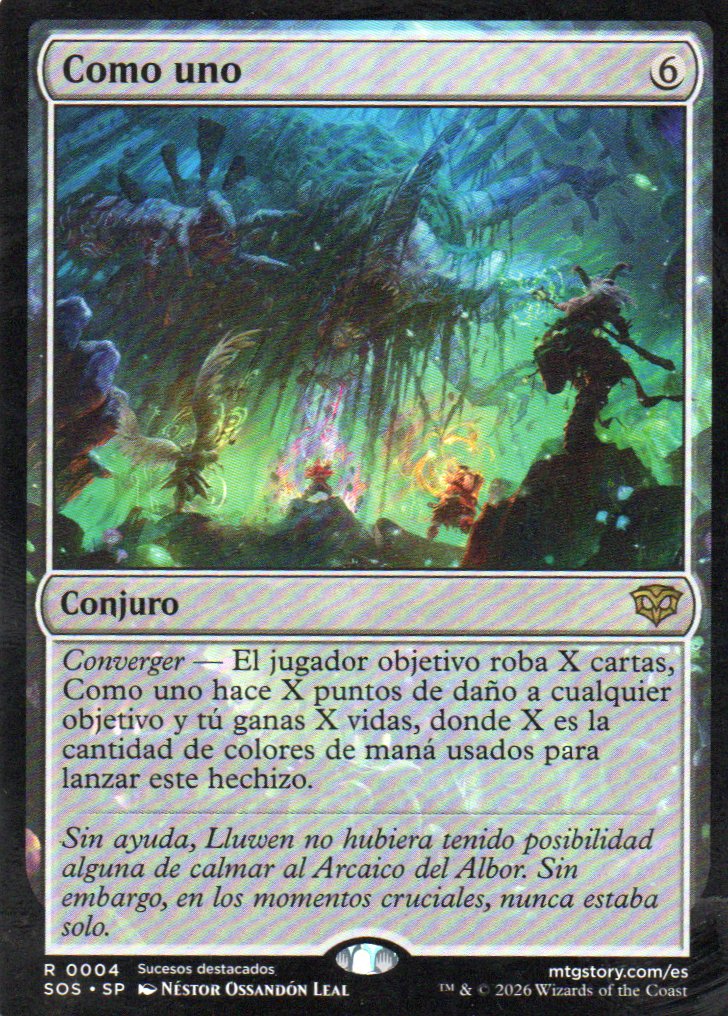 Como uno Rare SOS 4