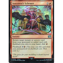 Sorceress's Schemes Uncommun Foil FIN 159